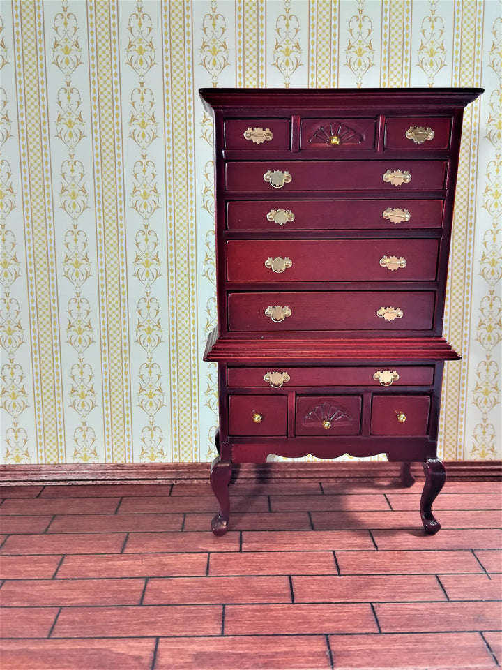 Dollhouse Miniature Wallpaper Brodnax Gold White Cream "Palais" 1:12 Scale