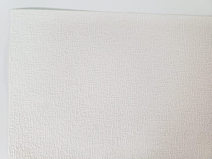 Dollhouse Textured Ceiling Paper Embossed 3 Pieces White/Cream 17 "x 12"