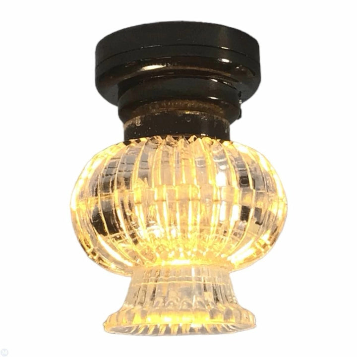 Dollhouse Battery Light Hanging Ceiling or Table Lamp 1:12 Scale Miniature