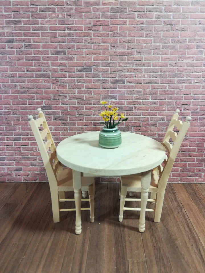 Dollhouse Miniature Weathered Brown Brick Textured Embossed Paper 1:12 Scale