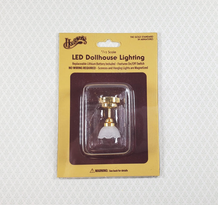 Dollhouse Battery Light Hanging Norwich Ceiling Lamp 1:12 Scale Houseworks - MiniatureCrush