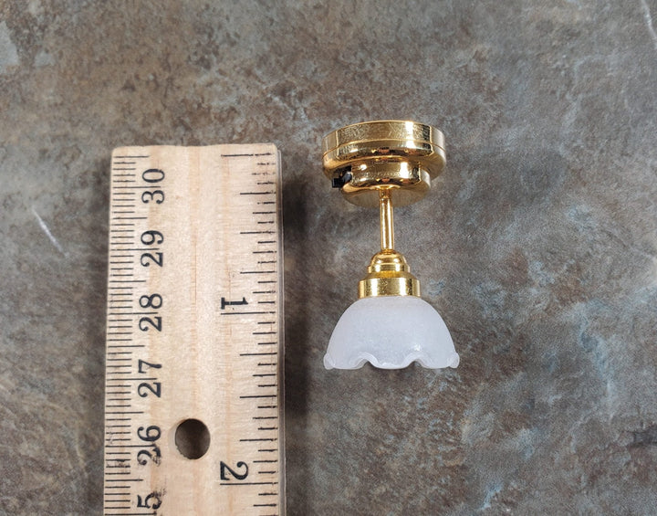 Dollhouse Battery Light Hanging Norwich Ceiling Lamp 1:12 Scale Houseworks - MiniatureCrush