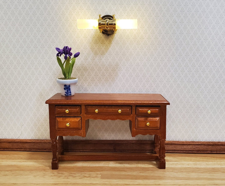 Dollhouse Battery Tube Light Wall Sconce Modern Miniature 1:12 Scale Houseworks - MiniatureCrush