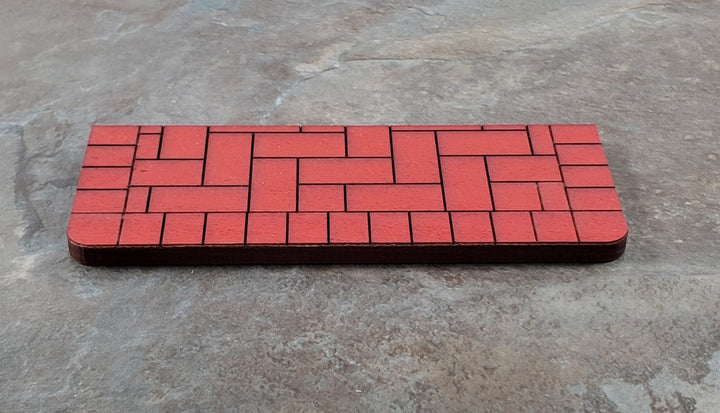 Dollhouse "Brick" Step Exterior Medium Size 1:12 Scale Miniature #551MD - Miniature Crush