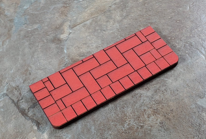 Dollhouse "Brick" Step Exterior Medium Size 1:12 Scale Miniature #551MD - Miniature Crush