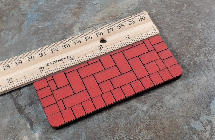 Dollhouse "Brick" Step Exterior Medium Size 1:12 Scale Miniature #551MD - Miniature Crush
