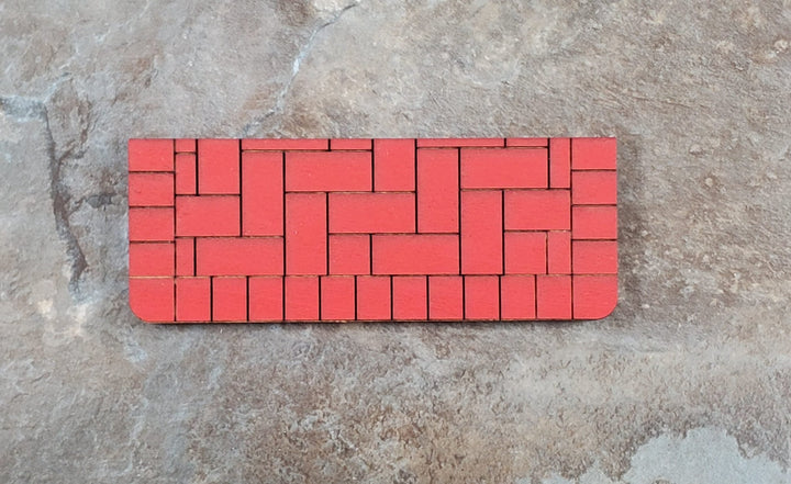Dollhouse "Brick" Step Exterior Medium Size 1:12 Scale Miniature #551MD - Miniature Crush