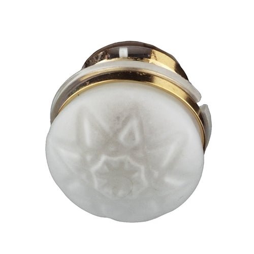 Dollhouse Ceiling Light Small Round Battery Operated 1:12 Scale Houseworks 2338 - MiniatureCrush