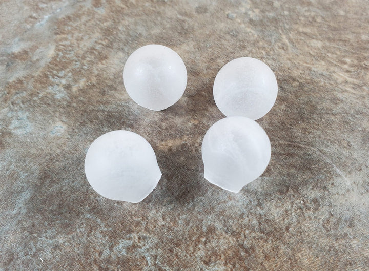 Dollhouse Frosted Glass Globes Shades 1:12 Scale Miniature DIY Lights MH686 - Miniature Crush
