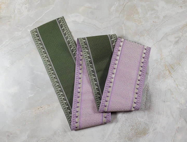 Dollhouse Stair Runner Olive Green Carpet 19" Long 1:12 Scale Miniature - Miniature Crush