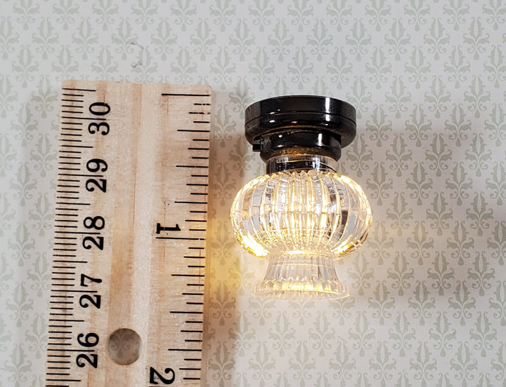 Dollhouse Battery Light Hanging Ceiling or Table Lamp 1:12 Scale Miniature