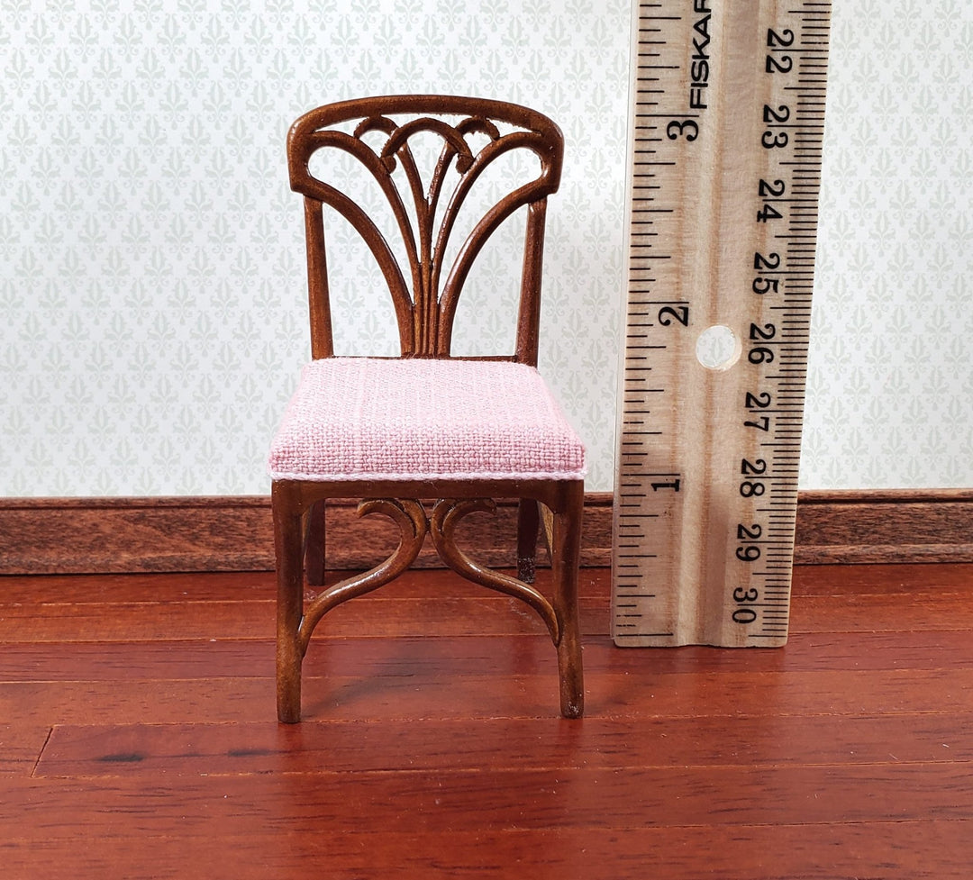 JBM Dollhouse Dining Chair Art Nouveau Style 1:12 Scale Miniature Furniture - Miniature Crush