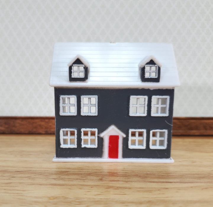 1:144 Scale Dollhouse Miniature Dolls House with Red Door Plastic - Miniature Crush