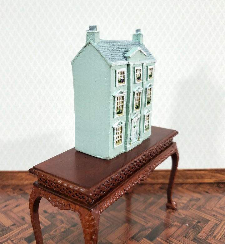 1:144 Scale Dollhouse Resin Miniature The Classical Dolls House Blue/Green - Miniature Crush
