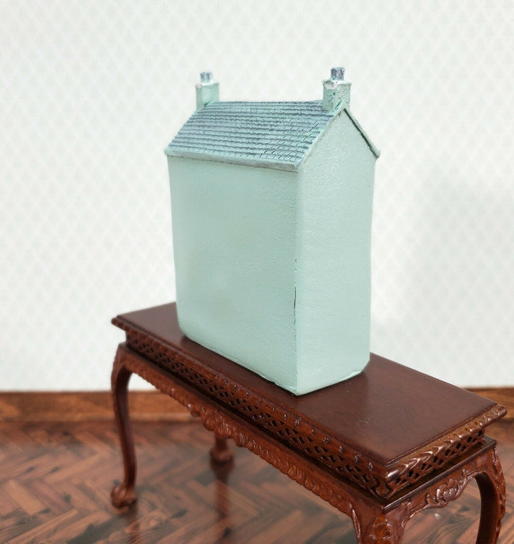 1:144 Scale Dollhouse Resin Miniature The Classical Dolls House Blue/Green - Miniature Crush