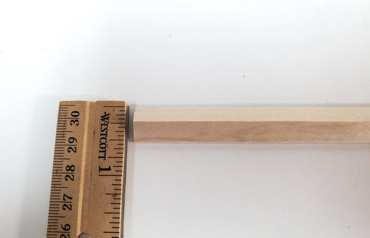 120 Degree Angle for Roof Trim 3/8" x 3/8" x 18" long NE1084 Scale Model Building - Miniature Crush