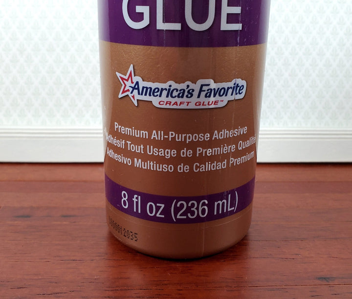 Aleene's Glue 8 oz Original White Tacky for Wood Ceramic Paper Plastic Crafts - Miniature Crush