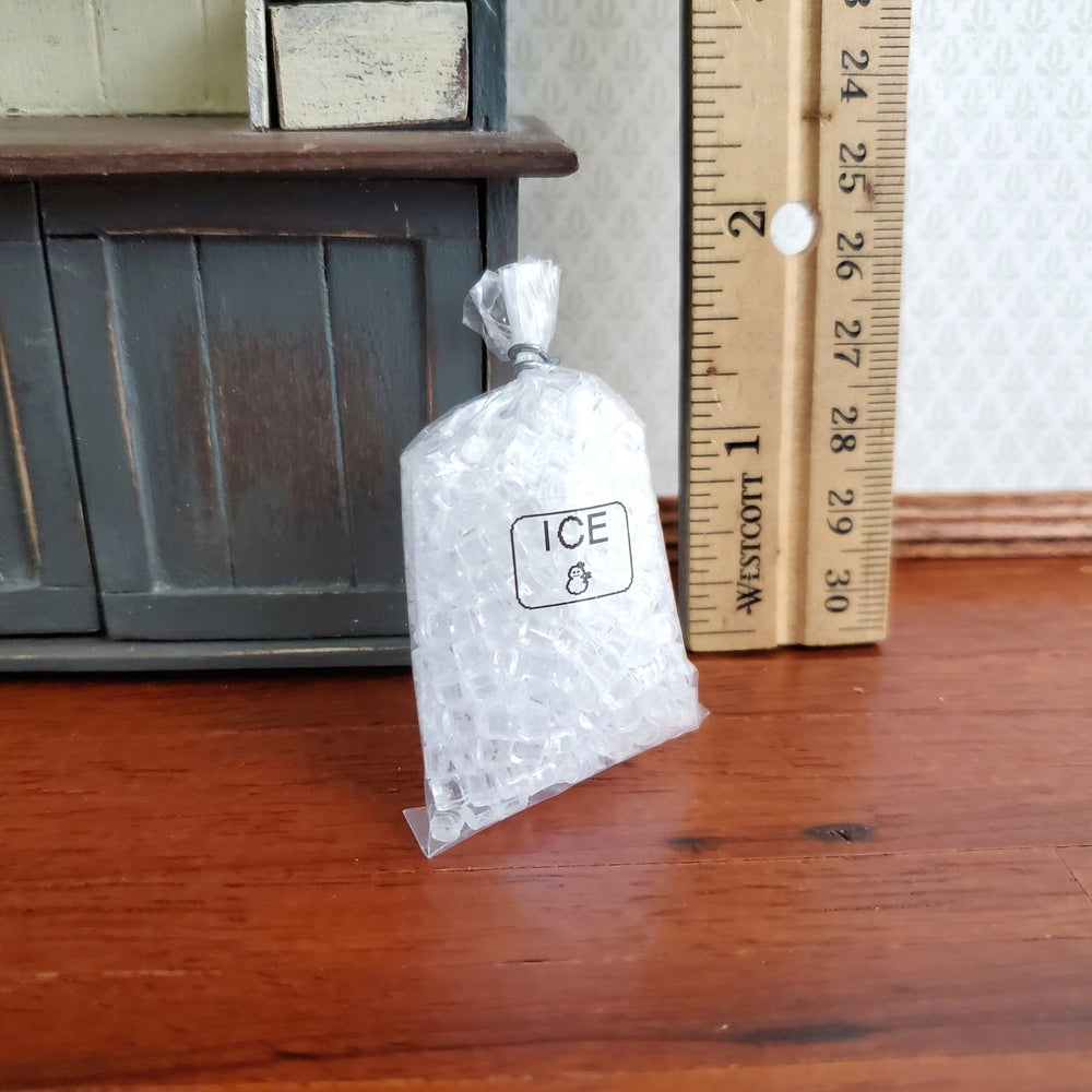Dollhouse Bag of Ice Large 1:12 Scale Miniature Kitchen - Miniature Crush
