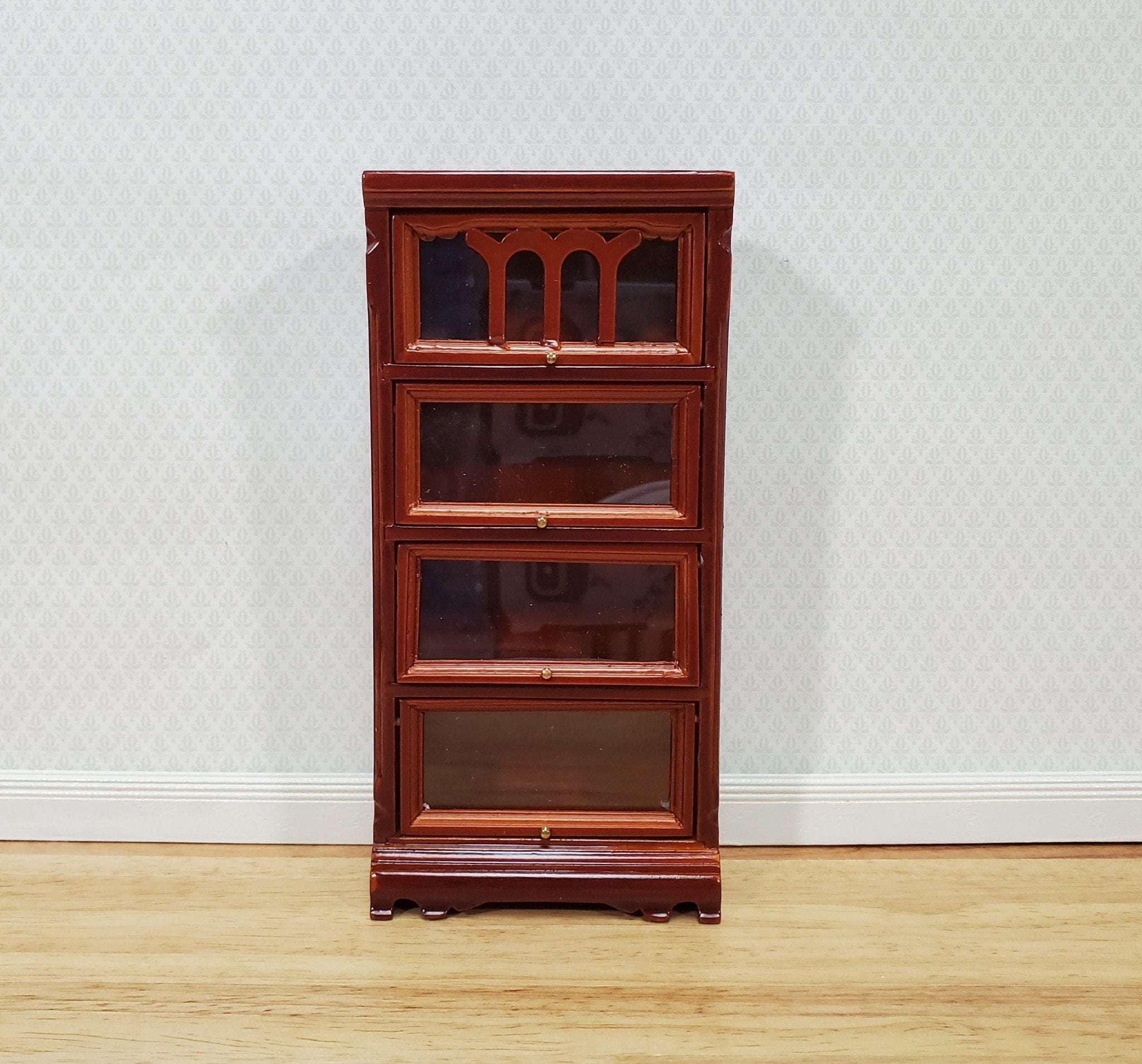 Walnut on sale barrister bookcase