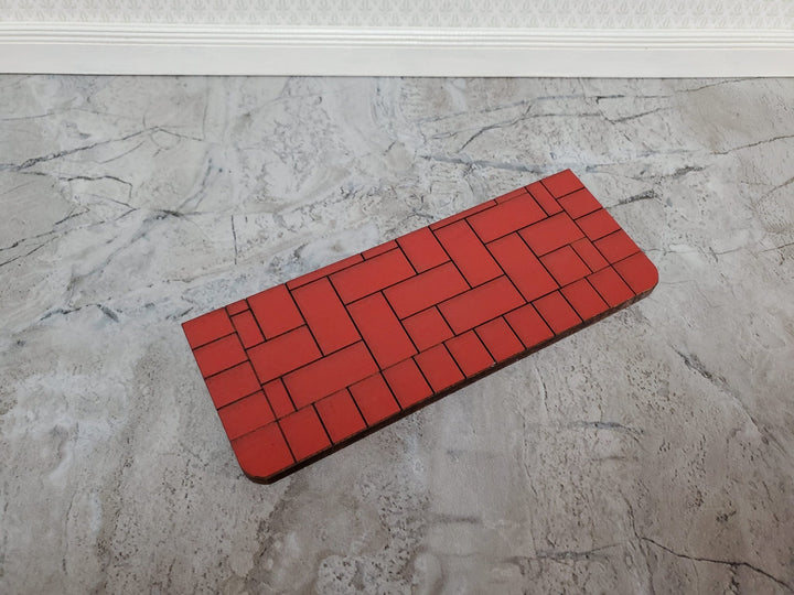 Dollhouse "Brick" Step Exterior Steps 1:12 Scale Miniature Alessio #551LG - Miniature Crush