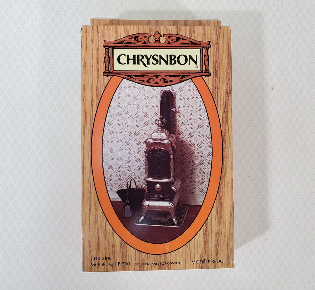 Dollhouse Chrysnbon Parlor Stove KIT Victorian Style Plastic 1:12 Scale Miniature - Miniature Crush