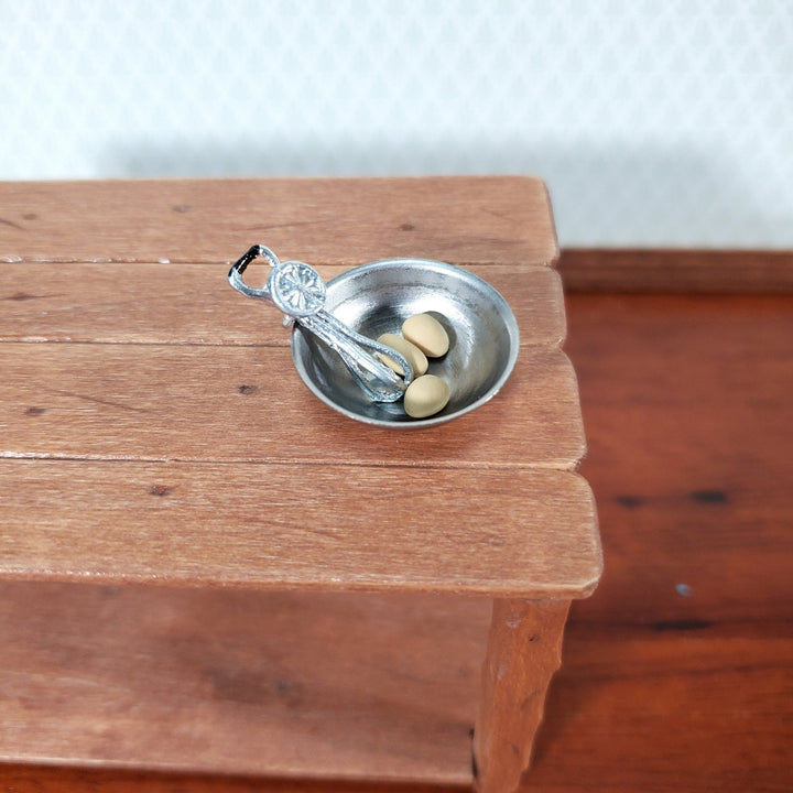 Dollhouse Egg Beater Whisk Vintage Style 1:12 Scale Kitchen Miniatures - Miniature Crush