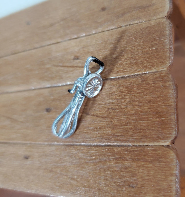 Dollhouse Egg Beater Whisk Vintage Style 1:12 Scale Kitchen Miniatures - Miniature Crush