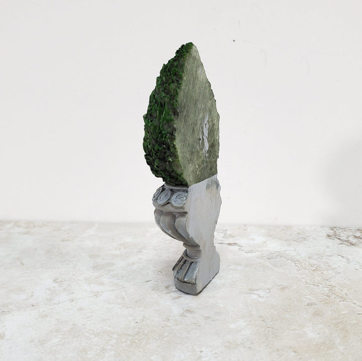 Dollhouse Flat Back Topiary Potted Bush 1:12 Scale Resin Miniature Garden - Miniature Crush