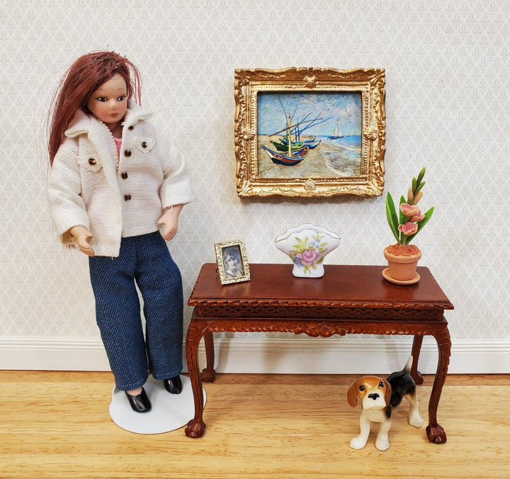 Dollhouse Gladiolus Flowers in Terra Cotta Planter Pot 1:12 Scale Garden by Falcon Miniatures - Miniature Crush