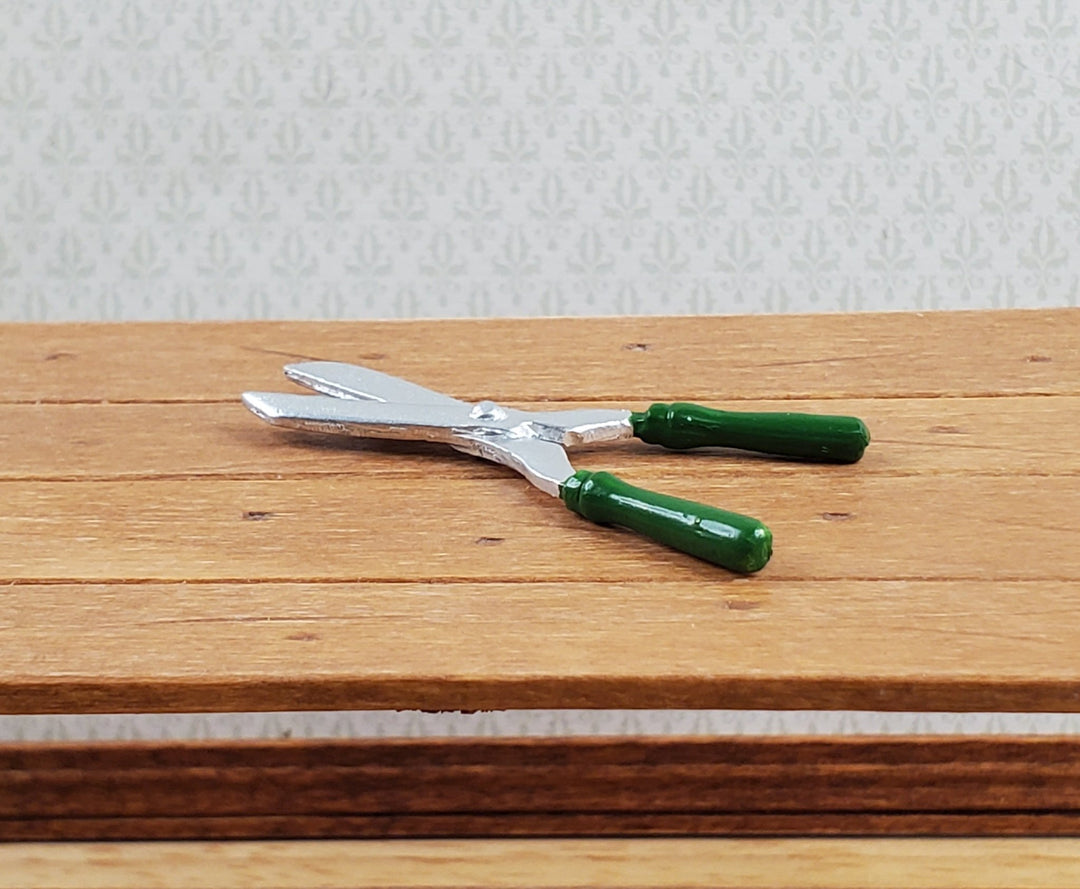 Dollhouse Hedge Clippers Metal Miniature Garden Accessories Tools 1:12 Sale - Miniature Crush