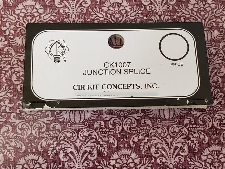 Dollhouse Junction Splice for Copper Tape Wire 4 Prong by Cir-Kit Concepts CK1007 - Miniature Crush