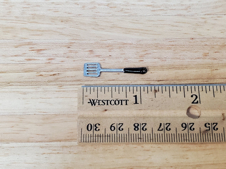 Dollhouse Kitchen Spatula Painted Metal 1:12 Scale Miniature Decor - Miniature Crush