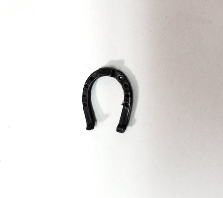 Dollhouse Lucky Horse Shoe Painted Metal 1:12 Scale Miniature Decor Accessories - Miniature Crush