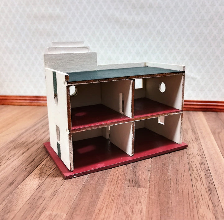 Dollhouse Miniature 1:144 Scale Kit House Art Deco Style 4 Rooms Easy Build - Miniature Crush