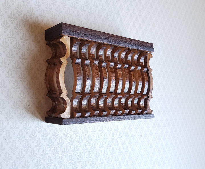 Dollhouse Miniature Balcony Gate for Window Square DIY 1:12 Scale 3" - Miniature Crush