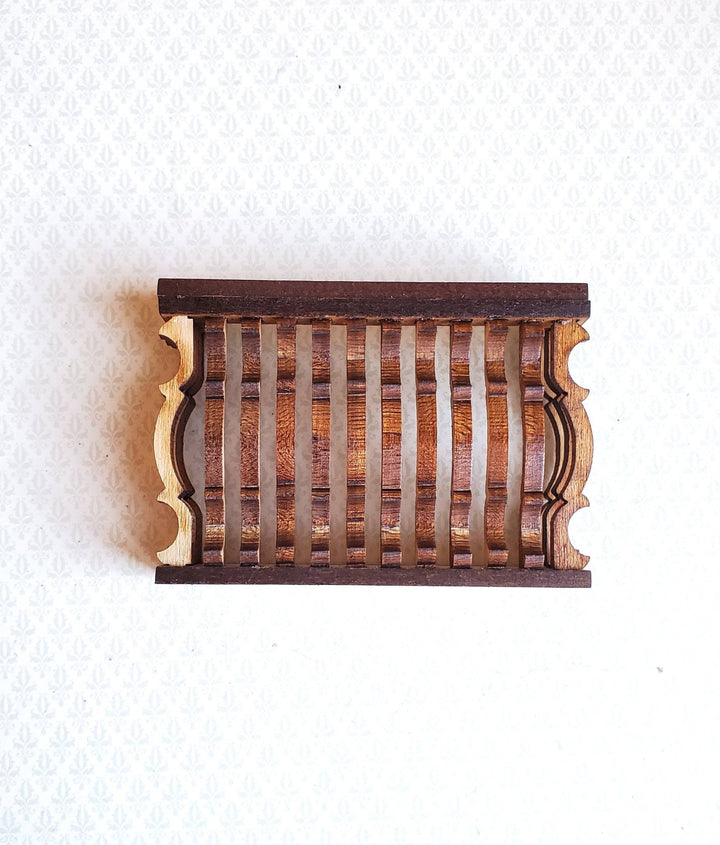 Dollhouse Miniature Balcony Gate for Window Square DIY 1:12 Scale 3" - Miniature Crush