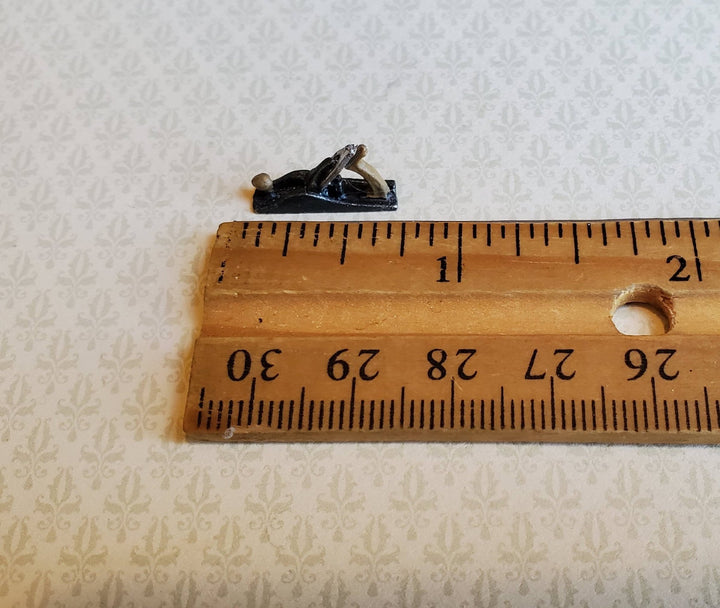 Dollhouse Miniature Bench Plane Wood Planer 1:12 Scale Woodworking Tool Painted Metal - Miniature Crush