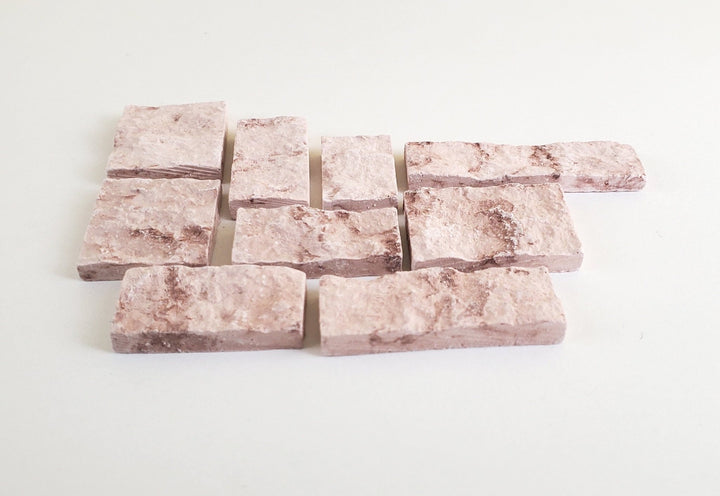 Dollhouse Miniature Cut Stone Brown by Andi Mini Brick & Stone 1:12 Scale 72 sq in AM0724 - Miniature Crush