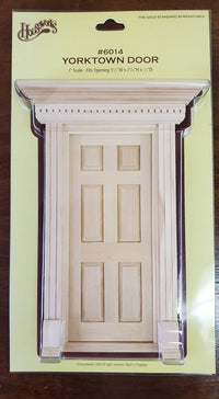 Dollhouse Miniature Door Yorktown 1:12 Scale Interior Exterior Houseworks 6014