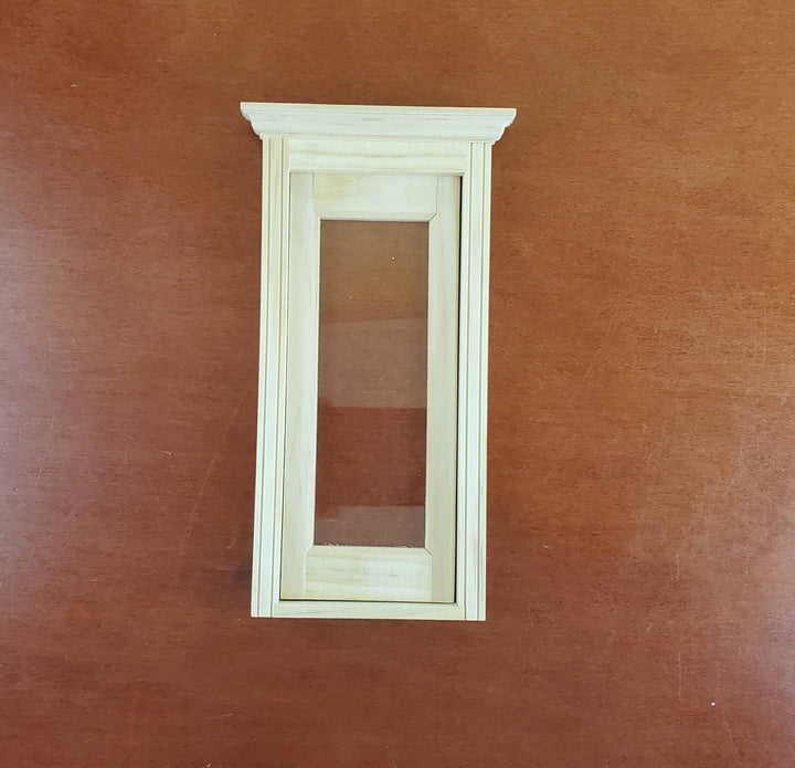 Dollhouse Miniature Exterior Door 1:12 Scale Interior Houseworks 6033 Full Window Front - Miniature Crush