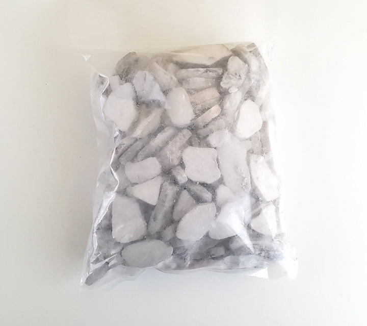 Dollhouse Miniature Fieldstone Cobblestone Gray Blend by Andi Mini Brick & Stone 1:12 Scale 72 sq in AM0728 - Miniature Crush