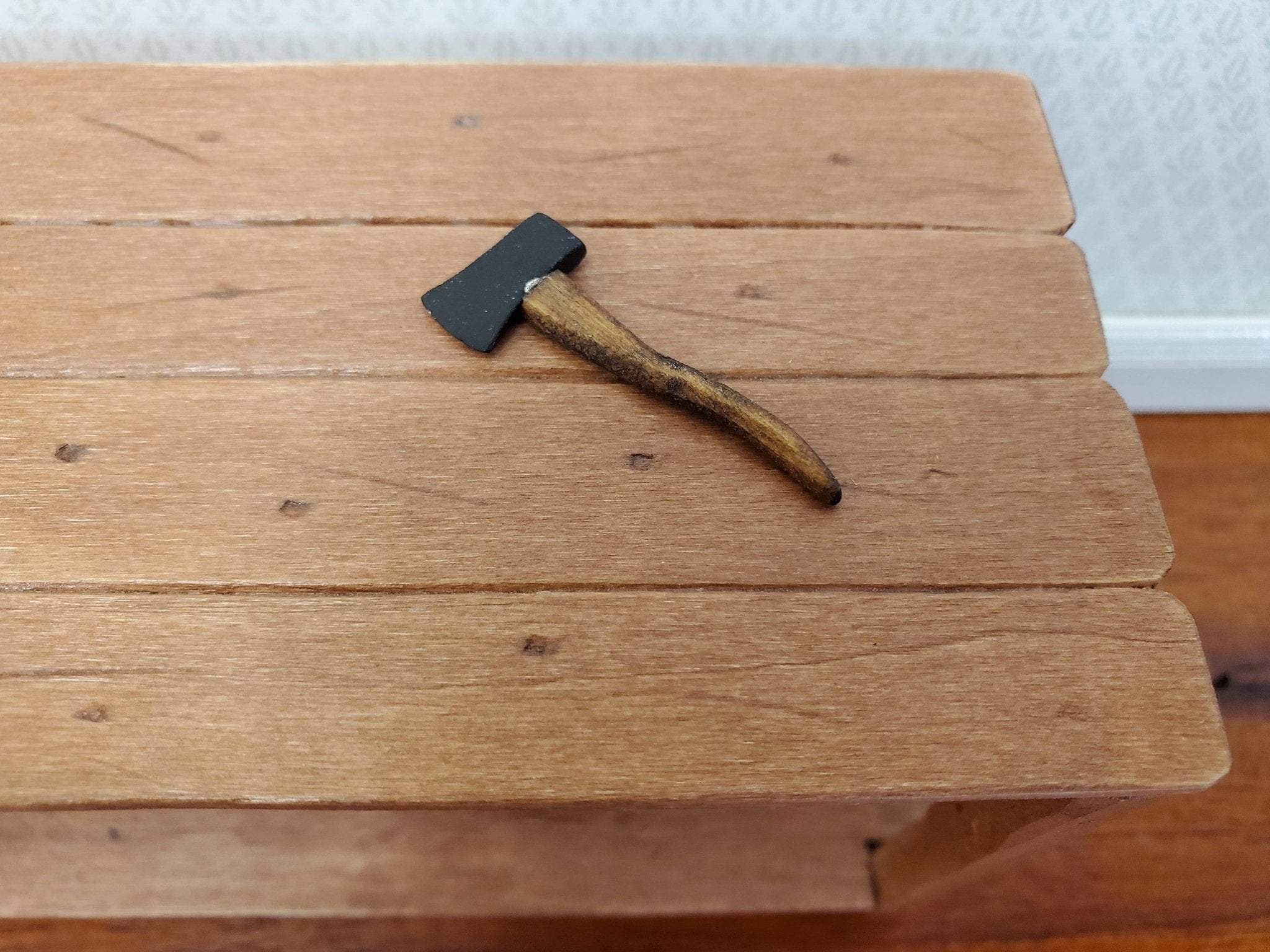 Dollhouse Miniature Hammer & Nails Claw Hammer Sir Thomas Thumb