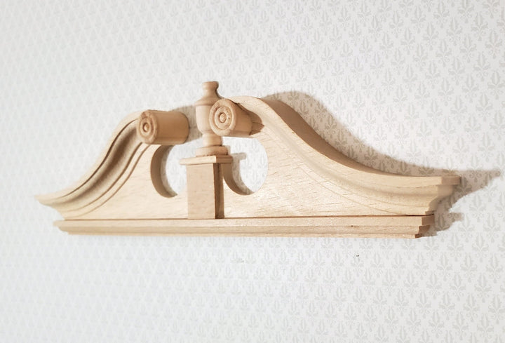 Dollhouse Miniature Large Door Pediment Ram's Head Style 1:12 Scale Houseworks #7172 - Miniature Crush