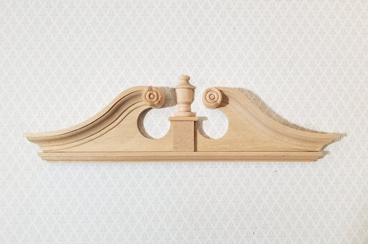 Dollhouse Miniature Large Door Pediment Ram's Head Style 1:12 Scale Houseworks #7172 - Miniature Crush