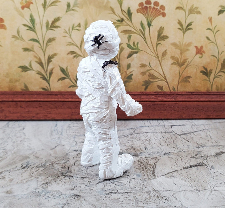 Dollhouse Mummy Doll Trick or Treat Halloween Decor 1:12 Scale Miniatures - Miniature Crush