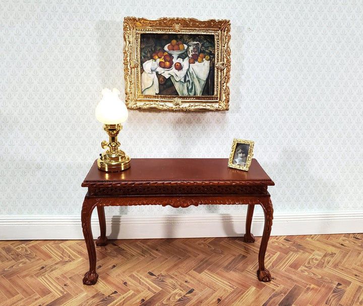 Dollhouse Paul Cezanne Apples and Oranges Still Life Framed Print 1:12 Scale Handmade - Miniature Crush