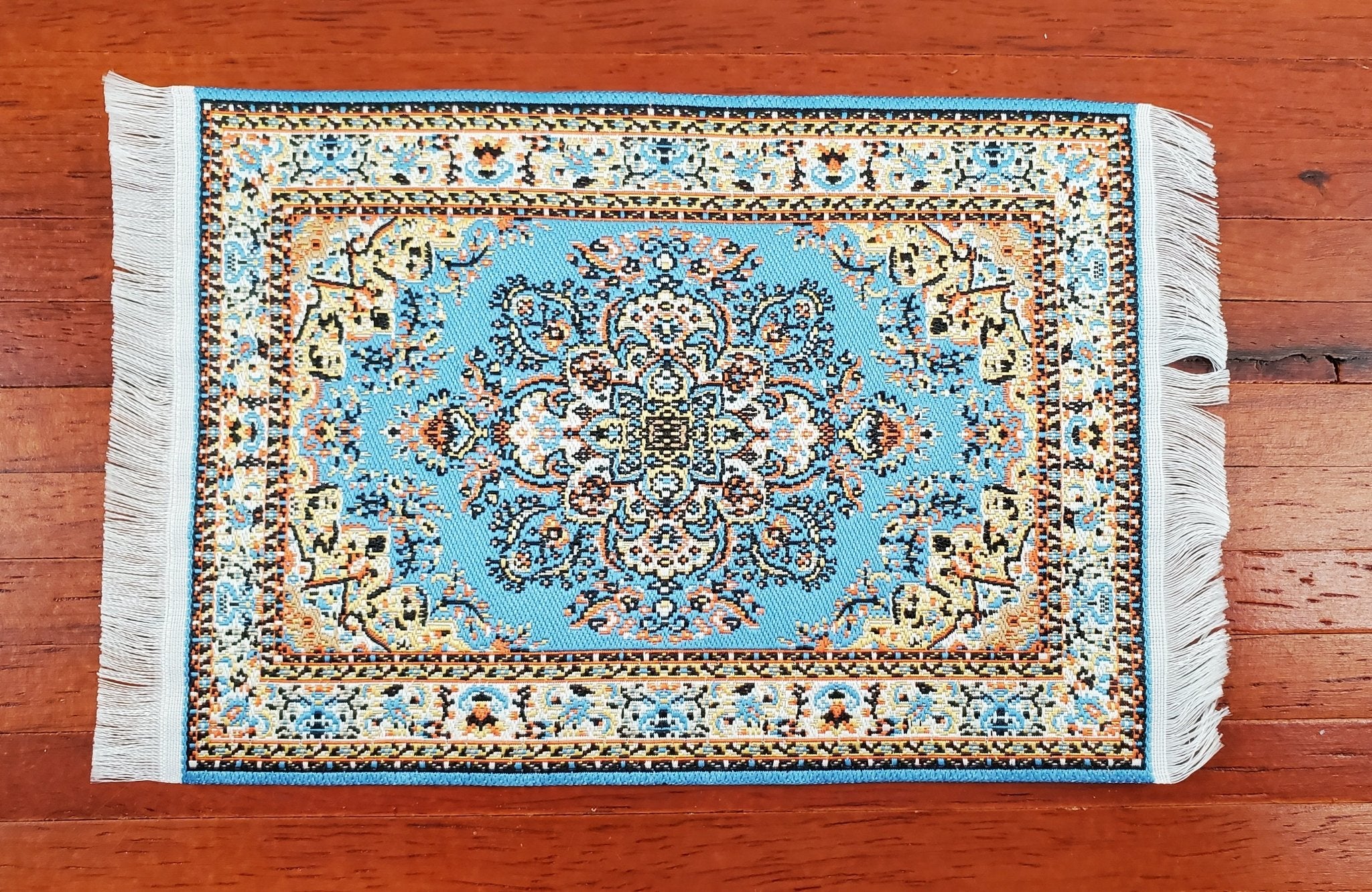 DIY Dollhouse Rugs From Placemats