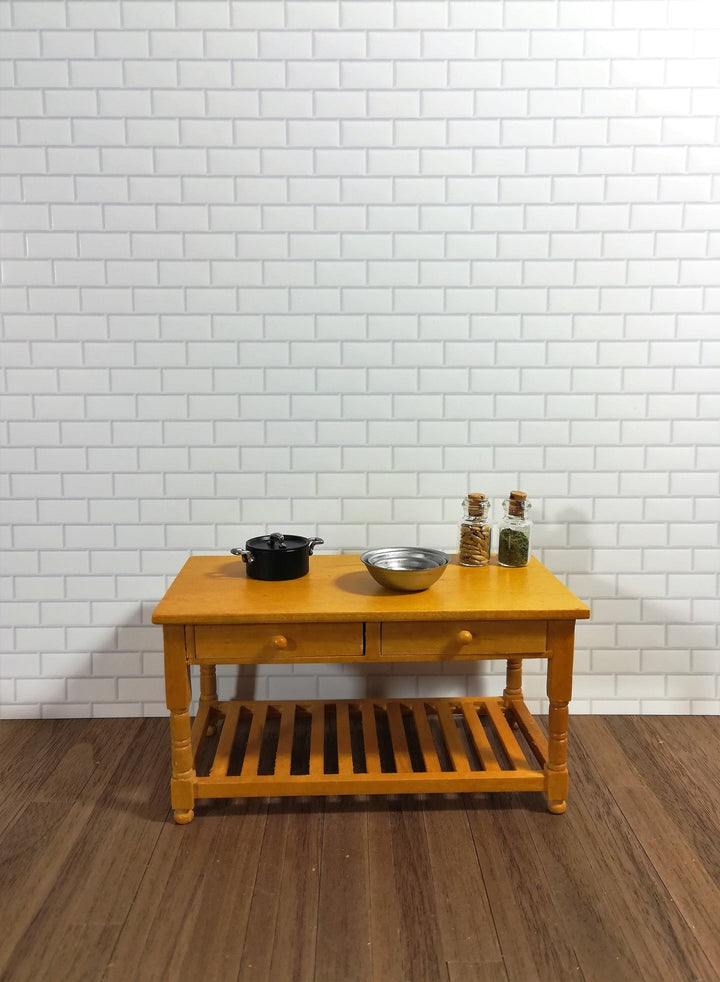 Dollhouse Subway Metro Wall Tile White Embossed Glossy Paper Use in 1:12 or 1/6 Scale - Miniature Crush