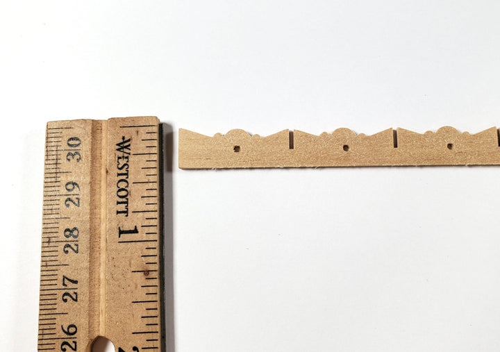Dollhouse Victorian Trim Fancy Molding 3/8" x 18" for Miniatures Houseworks 7083 - Miniature Crush