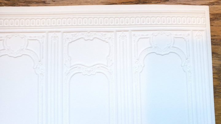 Dollhouse Wall Panels Embossed Textured Foam Board 1:12 Scale Miniature World Model 34935 - Miniature Crush